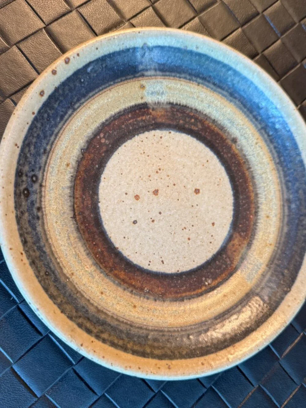 Zappa Pottery Bread & Butter Plate Handmade Stoneware 7 